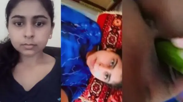 Desi Girl Cucumber in her Pussy MMS