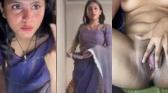 Malayalam Cute Fit Young Girl Naked in Saree Video