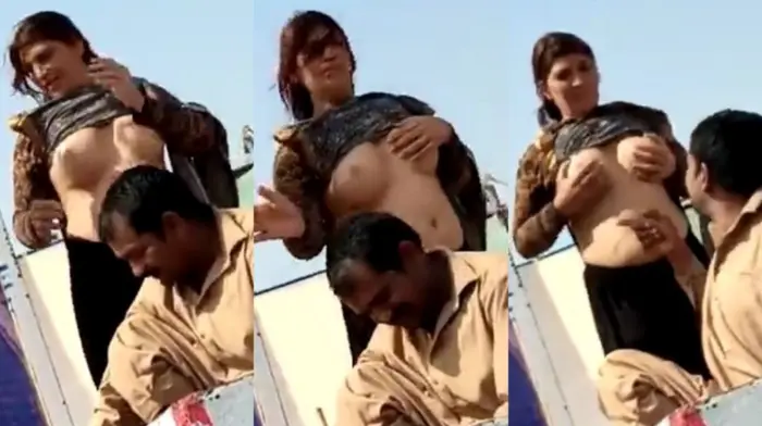 Pakistani Bhabhi Show Boobs In Outdoor Video